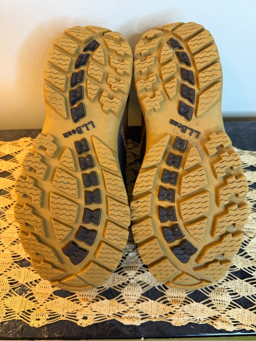 LL Bean Storm Chaser Size 6.5 WomansTek Leather/Rubber Duck Woman’s Slip On Boot - Picture 9 of 10